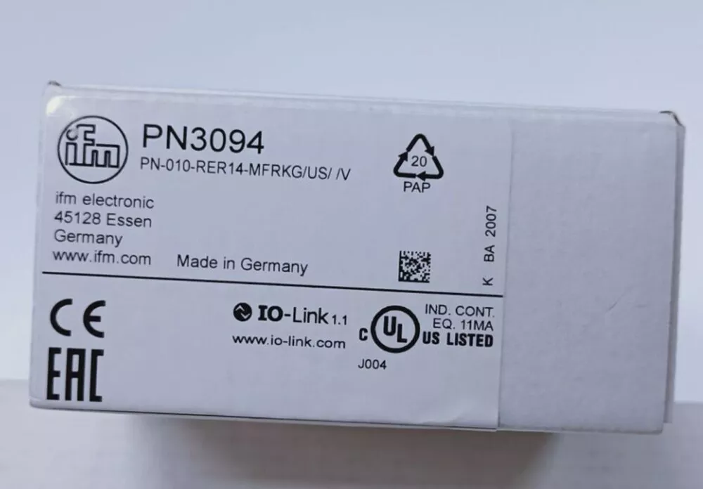 IFM PN3094 pressure sensor