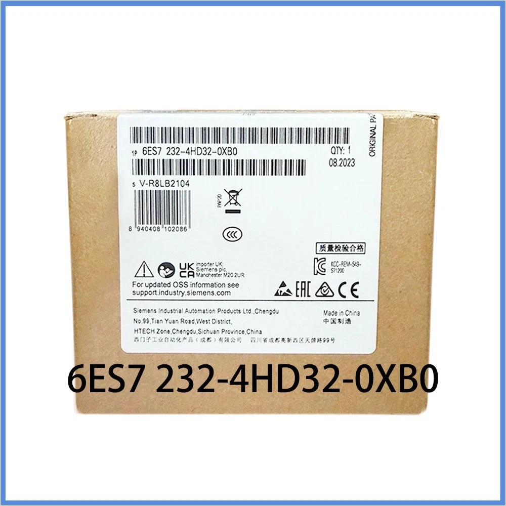 New Sealed ANALOG OUTPUT MODULE 6ES7 232-4HD32-0XB0 24V DC SIEMENS PLC UNIT