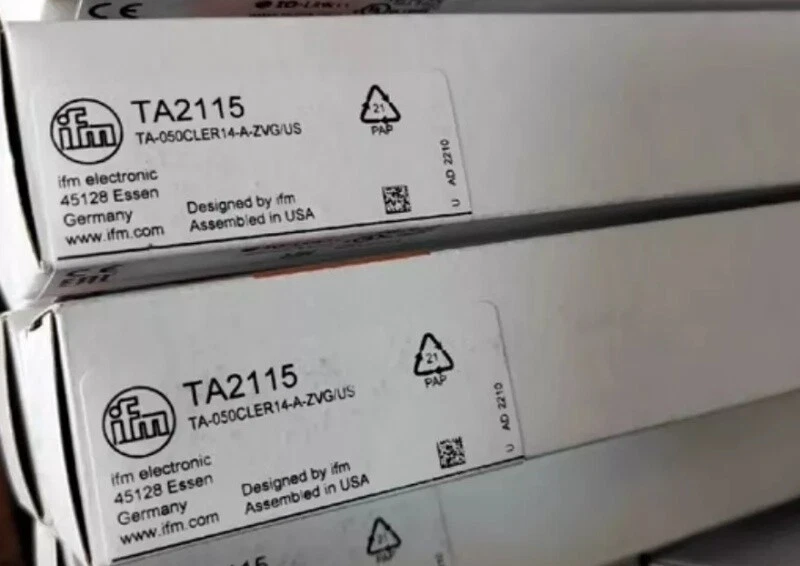 New In Box IFM TA2115 TA-050CLER14-A-ZVGUS Temperature Sensor