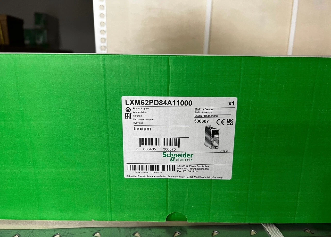 New Schneider LXM62PD84A11000 Lexium LXM 62 power supply drive, 42 to 84A
